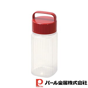 パール金属 PC軽くて割れにくいスリム果実酒ポット1.2L | 梅酒 パール金属 果実酒びん プラスチック びん 果実酒 酒作り 漬物 スリム 瓶 日本製 容器 PET樹脂 取っ手付 ポット 保存容器 軽量 透