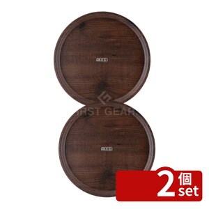 �y2�Z�b�g�z�A�[�X�g���[ Puro ���E���h�g���[ �u���E�� 36cm R511080 �O��:360×H18 �T�[�r�X�g���[ �J�t�F/�T�[�r�X�p�i/�g���[ No.1245100