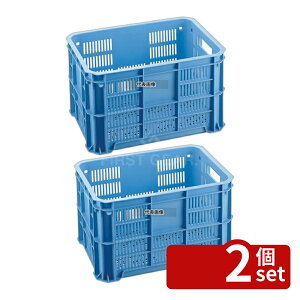 �y2�Z�b�g�zRISU(���X) �R���e�i�[ MB-20F BL PP�� 45L 523×365×H310mm �R���e�i�[ No.0443500