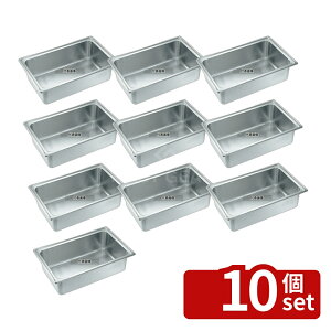 �y10�Z�b�g�z18-8(�X�e�����X) ���j�b�g�p�� 1/1 H108mm 15L 562×358×H105 �z�e���p�� No.3971700