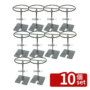 �y10�Z�b�g�z�g���O�X�^���h (�L�k��) III�^ �V���o�[ 150×150×H225�`H400 �X�^���h No.6811200