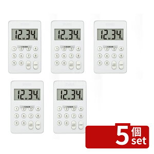 �y5�Z�b�g�z�^�j�^ TANITA(�^�j�^) �e���L�[�^�C�}�[ TD415WH �z���C�g 61×97×16 �^�C�}�[ No.6814711