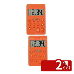 �y2�Z�b�g�z�^�j�^ TANITA(�^�j�^) �e���L�[�^�C�}�[ TD415OR �I�����W 61×97×16 �^�C�}�[ No.6814731