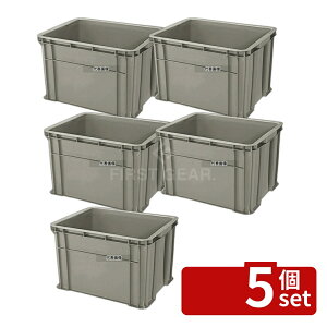 �y5�Z�b�g�z�ϐ����w�H�� �Z�L�X�C �{�b�N�X�R���e�i�[ T-40 �O���[ 40L 480×368×H305 �R���e�i�[ No.8701000