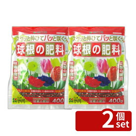 【2個セット】花ごころ 球根の肥料 400g [4977445055000]