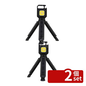 �y2�Z�b�g�z�g���[�h���� ���[�N���C�g�v���J���r�i3�r 30737 BK | ���[�N���C�g �J���r�i USB�[�d�� �����d�� 900���[���� ���P�x COB �A�E�g�h�A �O�r �}�O�l�b�g�t�� LED�v�����C�g �ؑփ��C