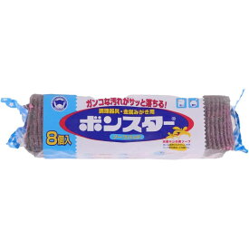 ボンスター販売 ボンスター ソープパッド8P | ソープパッド ボンスター 使い捨て クリーニングスポンジ ギトギト汚れ 除菌用パッド グリル お手入れ ステンレス磨き 鉄器掃除 キッチン用スポンジ 家庭用とりあつかいやすい 洗剤不要 金属製品用 汚れ落とし