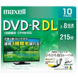 maxell 8{Ή DVD-R | DL DVD-R ^pDVD ^pDVD-R 8.5GB }NZ maxell v^uzCg CPRM Ή 215 掿 fW^ 10pbN Ж2w DVDfBA
