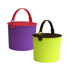 選べる2種 八幡 セルテヴィエ オムニウッティS 8L | オムニウッティ 収納 バケツ おもちゃ入れ スツール ダストボックス 北欧 おしゃれ フタ付きバケツ スタッキング 日本製 耐荷重150kg おもちゃ箱 洗濯 フタ付き 蓋付き 子供部屋 子供 8リットル