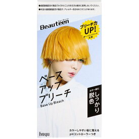 ＼レビュー特典有／ホーユー ビューティーン ベースアップブリーチ [単品内容量/229g] | ビューティーン ブリーチ ブリーチ剤 カラーリング ヘアケア 医薬部外品 ベースアップ ボタニカルオイル 洗い流す pHコントローラー フルーツ香り 脱色