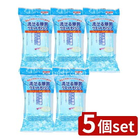 ＼レビュー特典有／【5個セット】 コットン・ラボ 流せる除菌ウェットティシュ(せっけん)10枚3個パック [単品内容量/30枚] | コットン・ラボ セレナ 除菌 ウェットティッシュ せっけんの香り 除菌シート ノンアルコール トイレ流せる 水解性 ウェットティッシュ