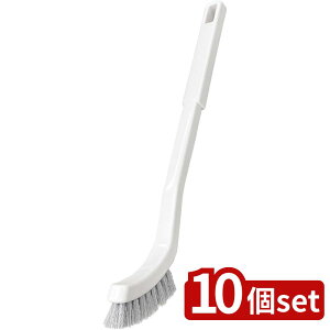 【10個セット】オーエ CH トイレブラシ | トイレブラシ オーエ 清掃 トイレ掃除 トイレ清掃 スリムヘッド 洗剤不要 水切れ衛生的 ウェーブ毛 トイレ用ブラシ シンプルブラシ 汚れ落とし 便器
