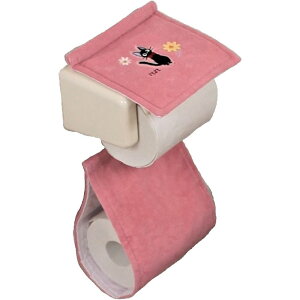 センコー MZ花さんぽ PHカバー P | 魔女の宅急便 ジブリ トイレットペーパーホルダーカバー MZ花さんぽ おしゃれ かわいい ピンク 花さんぽ センコー クロネコ 黒猫 トイレタリー キャラクター