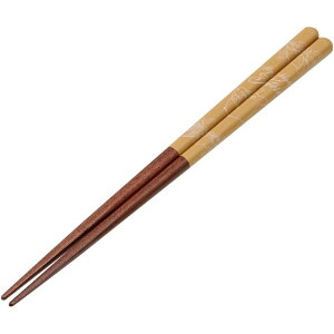 スケーター ANN4SQ塗り箸21cm/となりのトトロ 茶 | トトロ 木製 塗り箸 お箸 塗箸 箸 ジブリ 茶色 21cm キャラクター スケーター 大人 おしゃれ 滑り止め 先角形状 手に馴染む つかみやすい 使いや