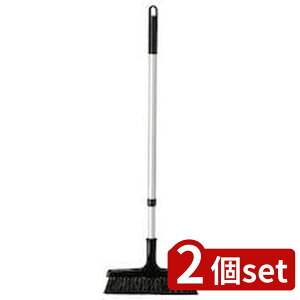 2個set 山崎産業 山崎 ほうき プロテック ブルロン | プロテック ほうき 山崎産業 軽量 伸縮柄タイプ 自由ほうき 黒 箒 ホーキ 隙間掃除 階段掃除 コンドル お掃除用品 PP PET 馬毛 除電材 環境配