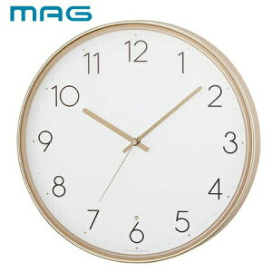 ノア精密 MAG照明付掛時計 ルーシー W-792CGM-Z