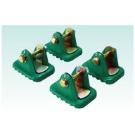 ナカオ(NAKAO) ピッチCX用端具(底面：8cm×6cm) 4個セット【在庫有り】