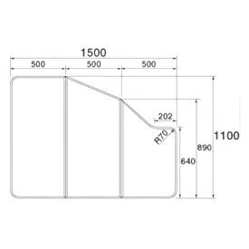 Panasonic(パナソニック)　GKRX76KN7U1C　浴槽用組みフタ・フック無