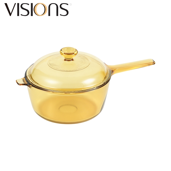 VISIONS（ビジョン） CP-8693 ソースパン2.5Lガラス鍋 片手鍋 耐熱