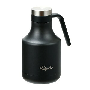 パール金属 HB-5474 ビンテージバー ステンレステーブルポット1.2L(ブラック) | ブラック 卓上ポット キッチン用品 食器 グラス タンブラー 行楽 調理 家事 料理 保温 保冷 保温保冷 パール ポッ