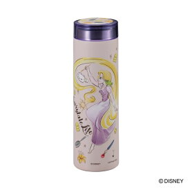 【お得な2個セット】CAPTAIN STAG(キャプテンスタッグ)ディズニー スマートパーソナルボトル300(塔の上のラプンツェル/ドローイング) MA-2316 | ディズニー ドローイング 軽量 真空二重構造 保温 保冷