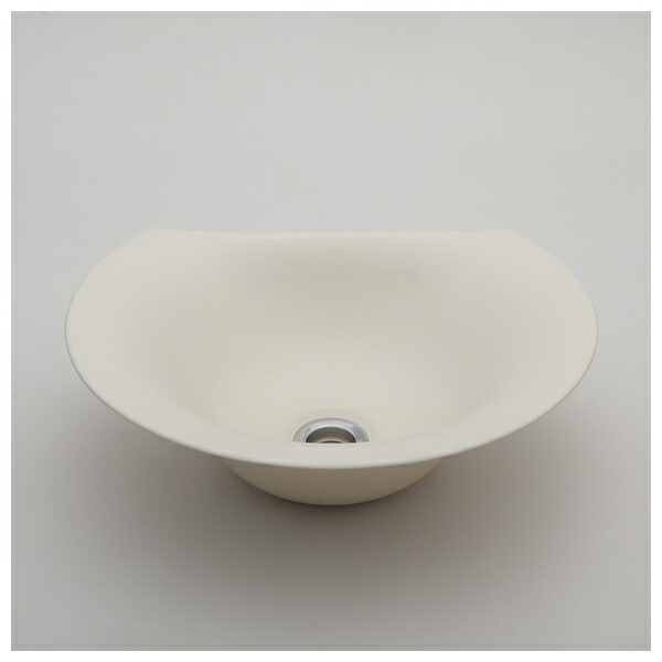 le bain(リラインス) 置き型手洗器（練色） LSM4C-NE φ330 H125：ファーストFACTORY