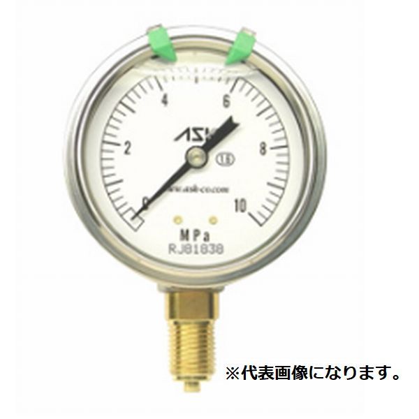 上品な ASK OPG-AT-G1/4-60X10MPA 油入圧力計 OPG-AT-G1/4-60X10MPA 油