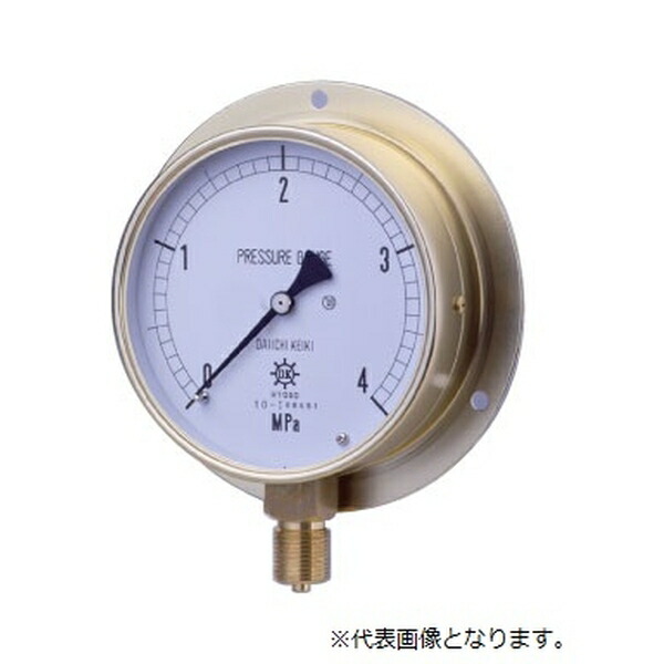 第一計器製作所 HNT汎用圧力計（蒸気用・M）AMT3 8-75：1MPA 1個 0354