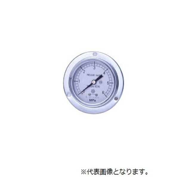 第一計器製作所 HNT汎用圧力計(前ﾌﾗﾝｼﾞ FDU1 4-60:0.25MPA - 計測工具