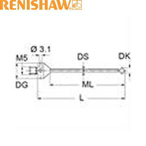 ���j�V���[ A-5555-0028 �c�@�C�X���v���[�u�p�X�^�C���X �X�g���[�g M5 ��7mm ���r�[�� ���d�� ����55mm ML45mm [�@�l����]