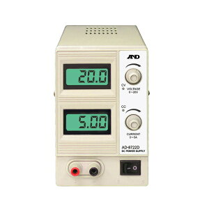 A&D 直流安定化電源(20V、5A)(AD8722D) AD-8722D