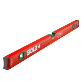 SOLA アルミボックスレベル [BigX 3 100] 全長：1000mm(100cm) 30年保証付き樽型気泡管