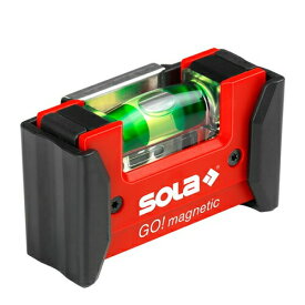 SOLA コンパクトレベル [GO! Magnetic CLIP] L型マグネット・クリップケース付き