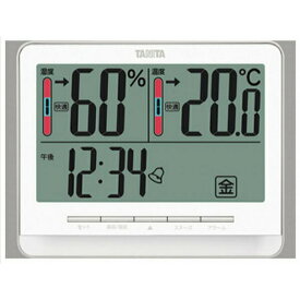 タニタ(TANITA)　TT-538-WH　温度計 デジタル温湿度計(ホワイト)