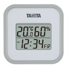 タニタ(TANITA)　TT-558-GY　デジタル温湿度計（グレー)