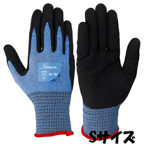 シモン 手袋 CR-182 シモングローブ サイズ:S HPPE・ナイロン 5双入り