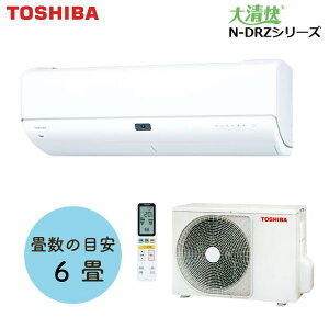 (TOSHIBA) N-DRZV[Y [GAR RAS-N221DRZ-W 6py݌ɗLz