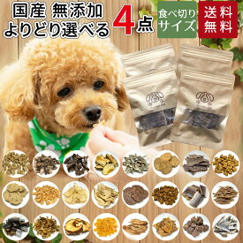 ジッパー付き小袋 選べる4種類 犬 おやつ 無添加 国産どっぐふーどる 魚 カンガルー ヤギミルク 手羽先 さつまいも 鴨 馬肉 牛肉 ビーフ ジャーキー 詰め合わせ ドッグフード クッキー 犬のおやつ 小分け 犬おやつ ドックフード 犬オヤツ ペットフード