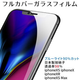 楽天市場 ブルーライト カット 90 Iphone ガラスの通販