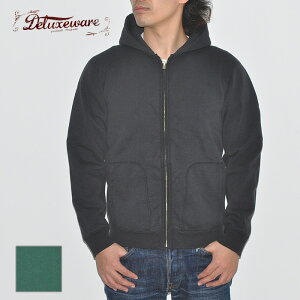 DELUXEWARE �f���b�N�X�E�G�A �p�[�J�[ PLAIN FULLZIP PARKA PLAIN �X�E�F�b�g �����Y SPZ-P