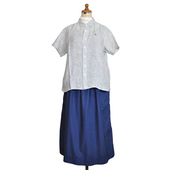 楽天市場】NATURAL LAUNDRY ナチュラルランドリー シャツ ブラウス 60 