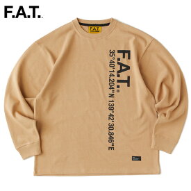 FAT エフエーティー Tシャツ ロンT TARGET F32410-CT11 メンズ ストリート カジュアル