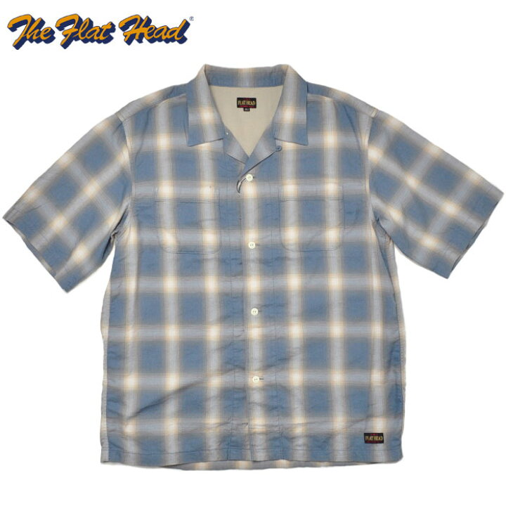 楽天市場】フラットヘッド THE FLAT HEAD シャツ オンブレチェック 