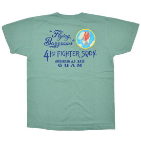 BUZZ RICKSON'S バズリクソンズ Tシャツ BR79128 S/S T-SHIRT 41th FIGHTER.SQ. 半袖 アメカジ ミリタリー