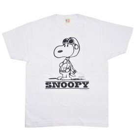 BUZZ RICKSON'S バズリクソン PEANUTS S/S T-SHIRT TYPE A-2 スヌーピー BR79258 メンズ