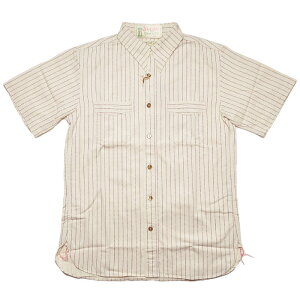 �V���K�[�P�[�� SUGAR CANE �V���c SC37275 FICTION ROMANCE 8.5oz. WHITE WABASH STRIPE WORK SHIRT ���[�N�V���c S-XL �� �A���J�W