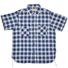 シュガーケーン SUGAR CANE シャツ SC39114 C/L SPEC DOBBY CHECK S/S WORK SHIRT 半袖 メンズ アメカジ