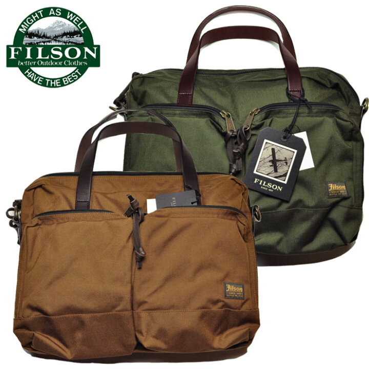 楽天市場】Filson フィルソン バッグ ブリーフケース DRYDEN BRIEFCASE 
