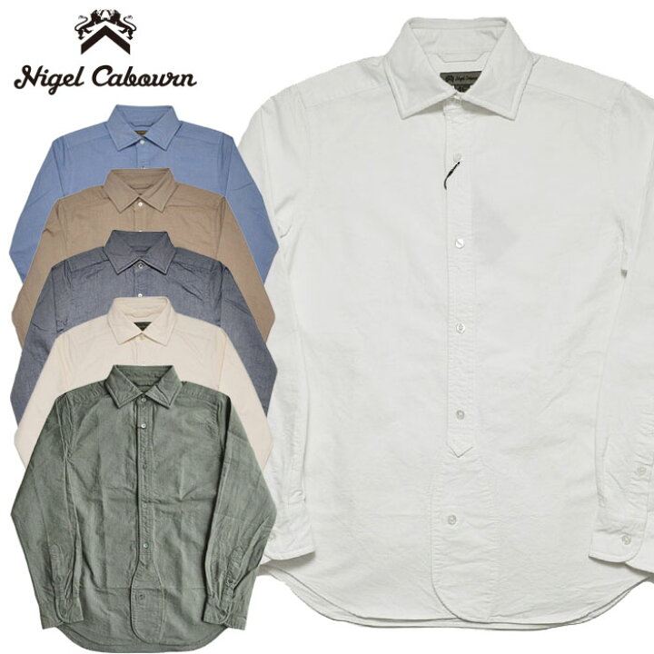 楽天市場】NIGEL CABOURN ナイジェルケーボン シャツ ブリティッシュ 