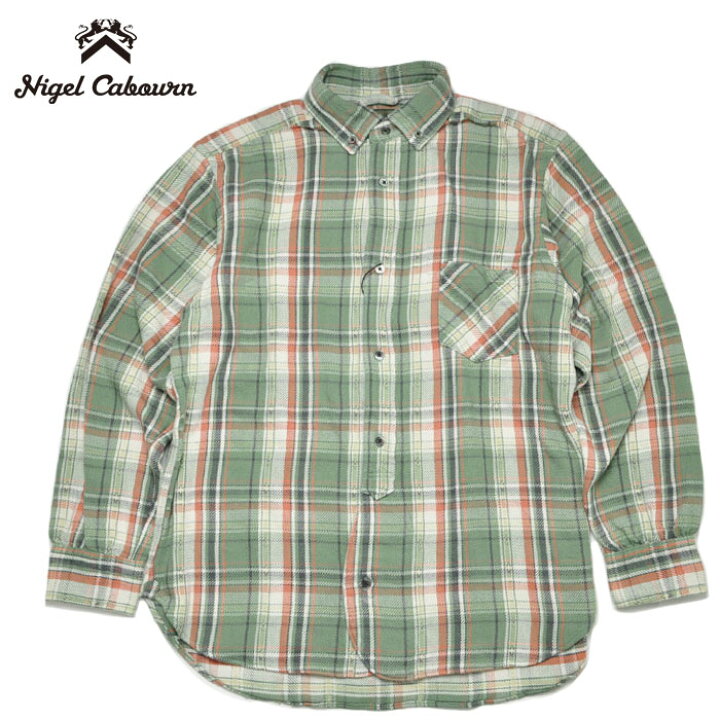 楽天市場】NIGEL CABOURN ナイジェルケーボン シャツ ブリティッシュ 